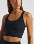 RIBBED GYM BRA