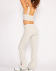 ANGEL FOLDED WAIST FLARE PANTS