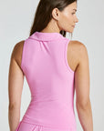 COLLARED TENNIS TANK
