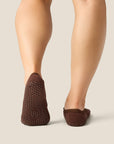 BALLET GRIP SOCKS - ESPRESSO