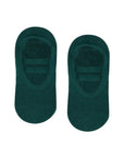 BALLET NON SLIP GRIP SOCKS - FOREST GREEN