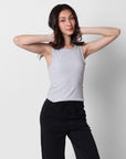 CALM RIBBED TANK
