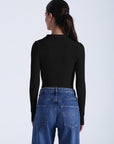 CALM BUTTON DOWN TOP