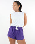 MARATHONER SHORTS - PURPLE