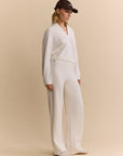 MOON V NECK BLOUSE