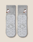 CREW GRIP SOCK - RAGDOLL CAT GREY MARLE