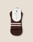 CREW GRIP SOCK - SPORTY STRIPE ESPRESSO