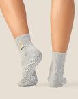 CREW GRIP SOCKS - TERRIER GREY MARLE