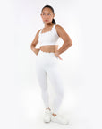 SCALLOP BRA - WHITE