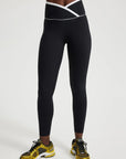 RIBBED TWO TONE VERONICA LEGGING