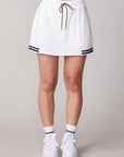 STRIPE TRIM SKORT