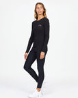 THE UPSIDE RIB CHRISSY LONG SLEEVE TOP