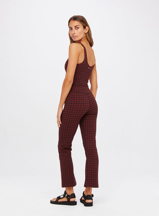 HOUNDSTOOTH TESS CROP