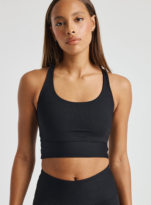 RIBBED GYM BRA