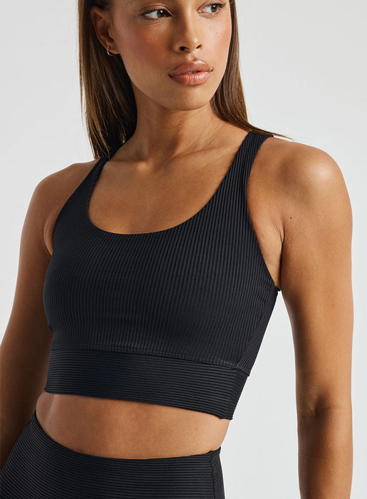 RIBBED GYM BRA