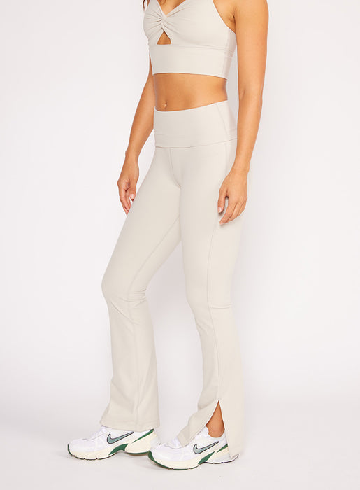 ANGEL FOLDED WAIST FLARE PANTS