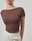FORM CROPPED TEE