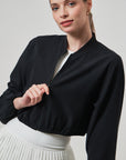CROPPED WINDBREAKER