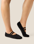 BALLET GRIP SOCKS - BLACK