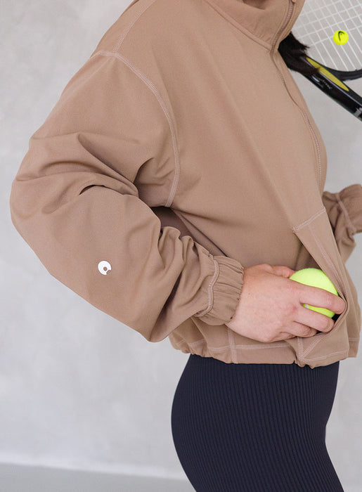 BREEZY HALF-ZIP JACKET