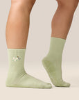 CREW GRIP SOCKS - MEADOW SAGE