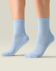 CREW GRIP SOCKS - POWDER BLUE
