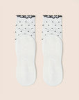 WHITE POLKA RUFFLE
