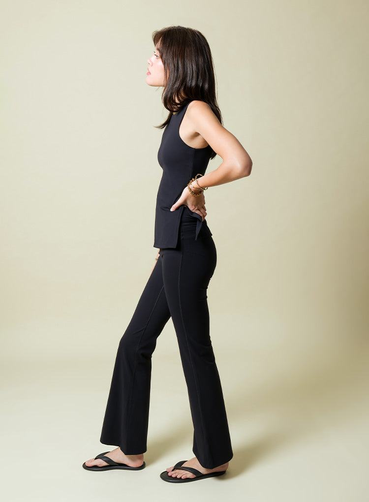 ELEVATED FLARE PANTS