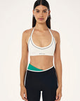 LAYBACK HALTER SPORTS BRA