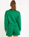 LUNAR CROPPED 1/2 ZIP PULLOVER