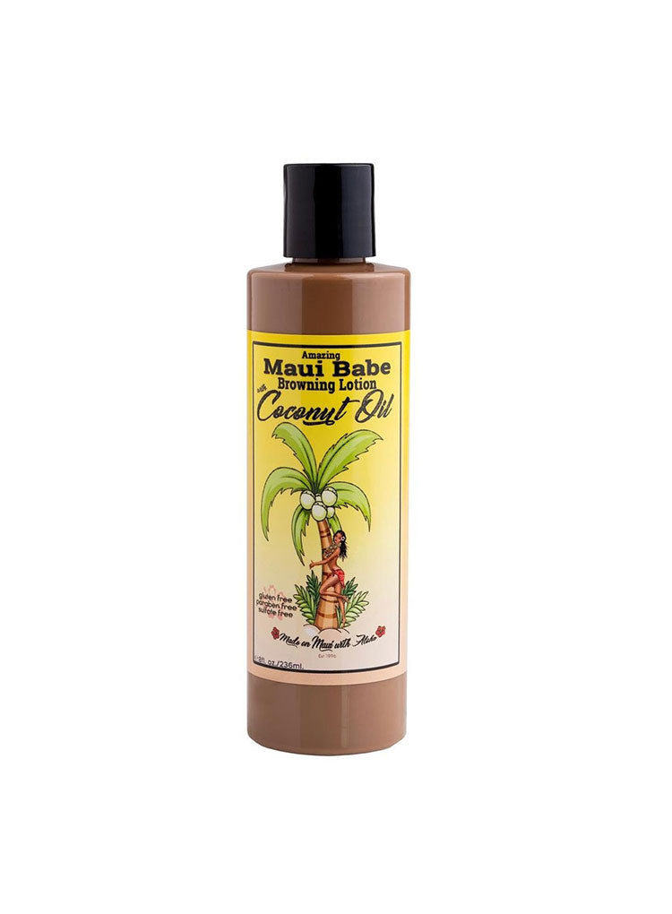 MAUI BABE BROWNING LOTION WITH COCONUT OIL Aura Athletica maui-babe-browning-lotion-with-coconut-oil-aura-athletica