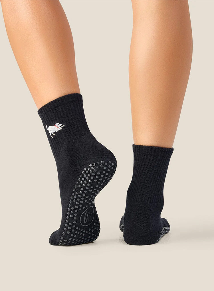 CREW GRIP SOCKS - LABRADOR BLACK