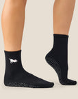 CREW GRIP SOCKS - LABRADOR BLACK