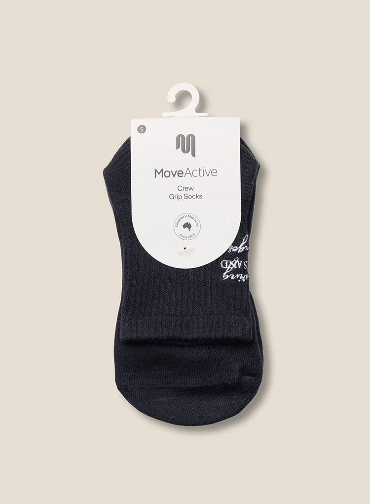 CREW GRIP SOCKS - LOOKS &amp; LUNGES