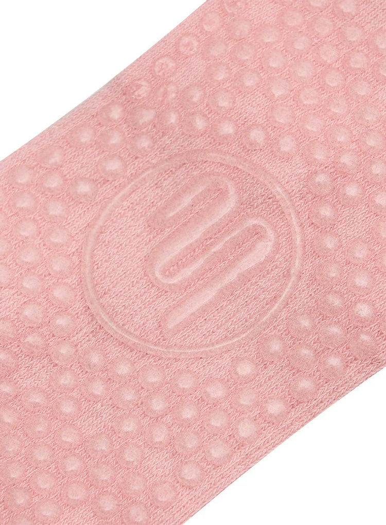 SCRUNCH GRIP SOCKS - PINK