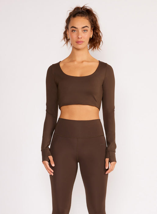 MADISON LS CROP TOP