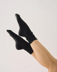 SCRUNCH GRIP SOCKS - CHARCOAL