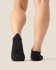 SLIDE ON GRIP SOCKS - BLACK