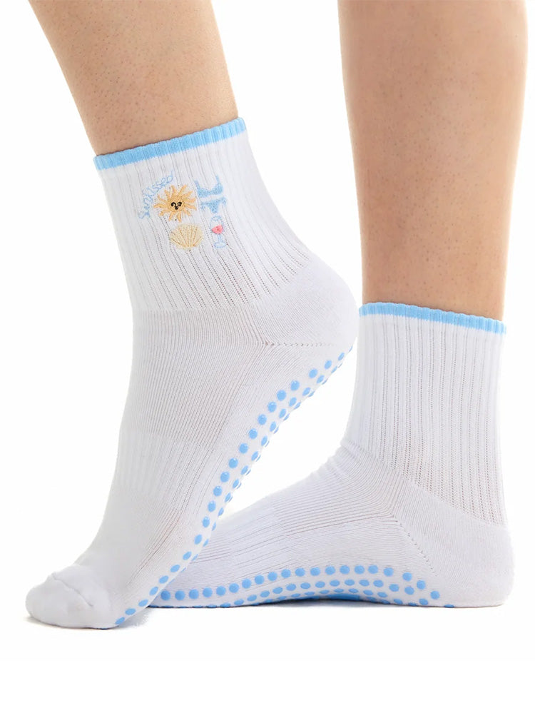 SUNKISSED GRIP SOCKS