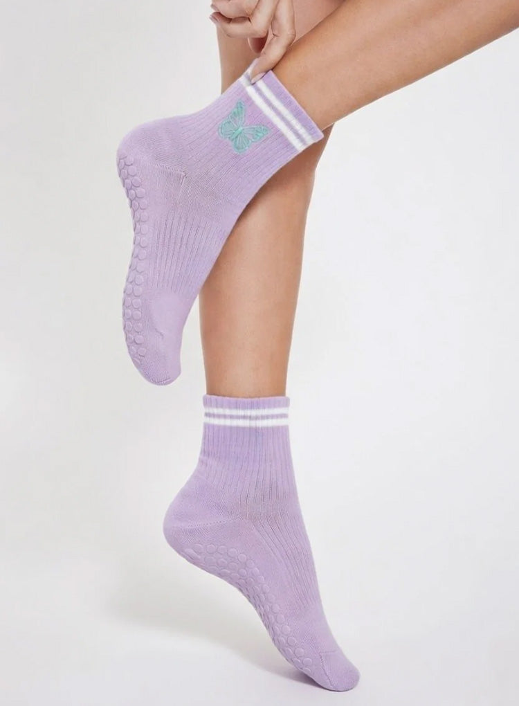 BUTTERFLY GRIP SOCKS