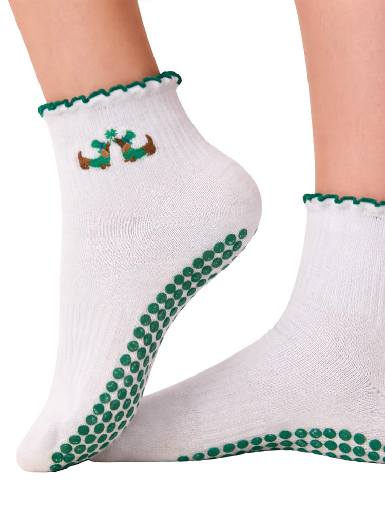 LUCKY PUP GRIP SOCKS