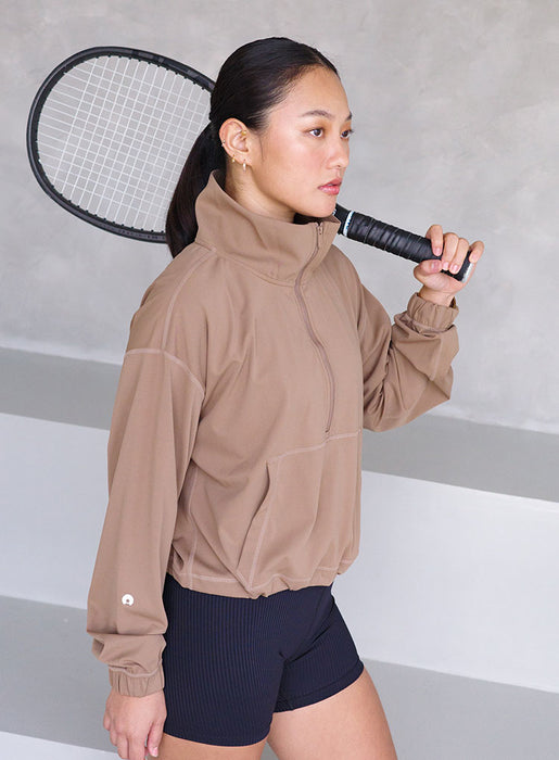 BREEZY HALF-ZIP JACKET