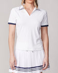 S/S POLO TOP