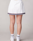 STRIPE TRIM SKORT