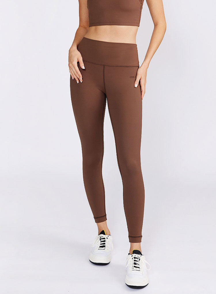 Hana 7/8 side stripe legging rust